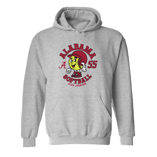 Alabama - NCAA Softball : Alea Johnson - Hooded Sweatshirt Fashion Shersey