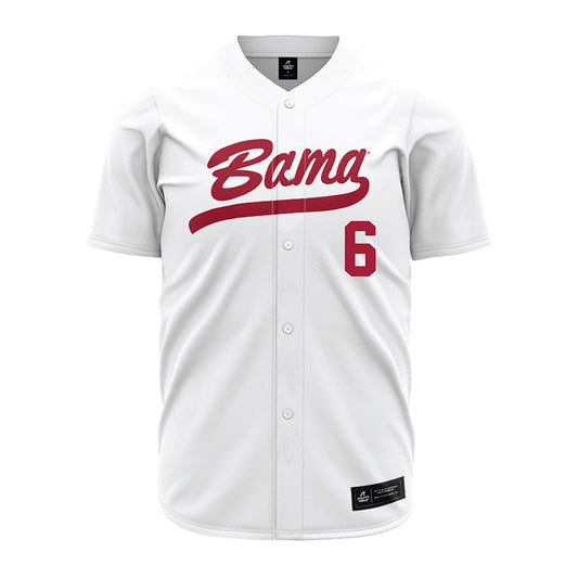 Alabama - NCAA Softball : Kinley Pate - White Jersey