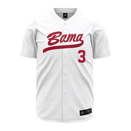Alabama - NCAA Softball : Kristen White - White Jersey