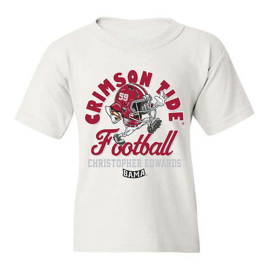 Alabama - Football Alumni : Christopher Edwards - Youth T-Shirt Fashion Shersey