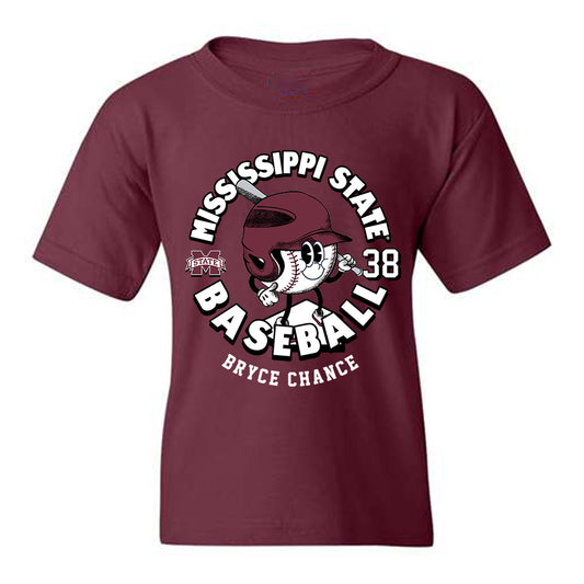 Mississippi State - NCAA Baseball : Bryce Chance - Youth T-Shirt Fashion Shersey