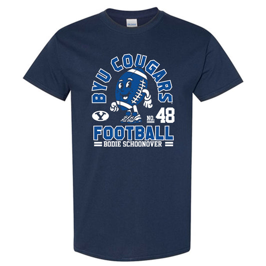 BYU - NCAA Football : Bodie Schoonover Fashion Shersey Short Sleeve T-Shirt