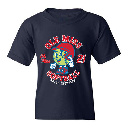 Ole Miss - NCAA Softball : Grace Thompson - Youth T-Shirt Fashion Shersey