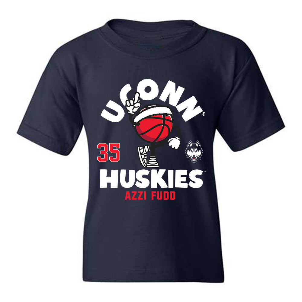 UCONN - NCAA Women's Basketball : Azzi Fudd - Youth T-Shirt