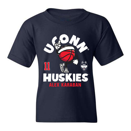 UCONN - NCAA Men's Basketball : Alex Karaban Youth T-Shirt