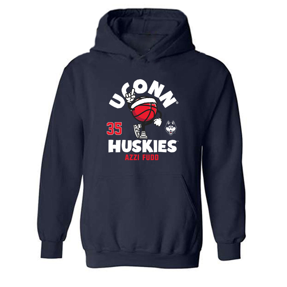 UCONN - NCAA Women's Basketball : Azzi Fudd - Hooded Sweatshirt