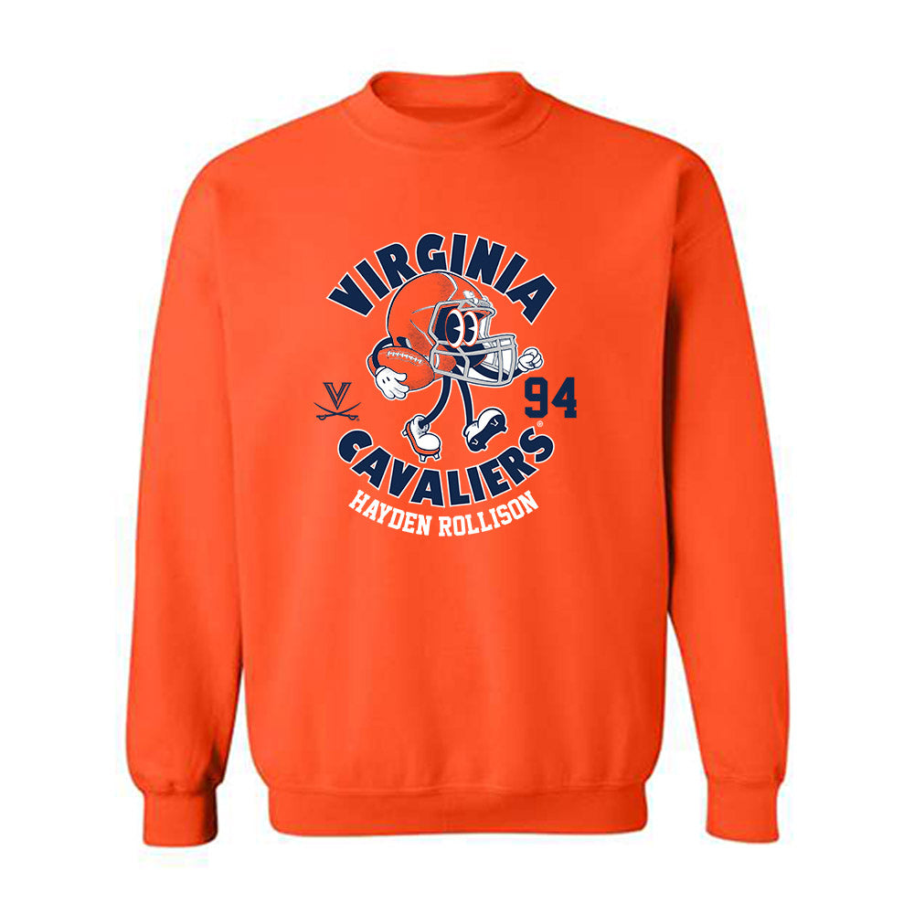 Virginia - NCAA Football : Hayden Rollison - Fashion Shersey Sweatshirt