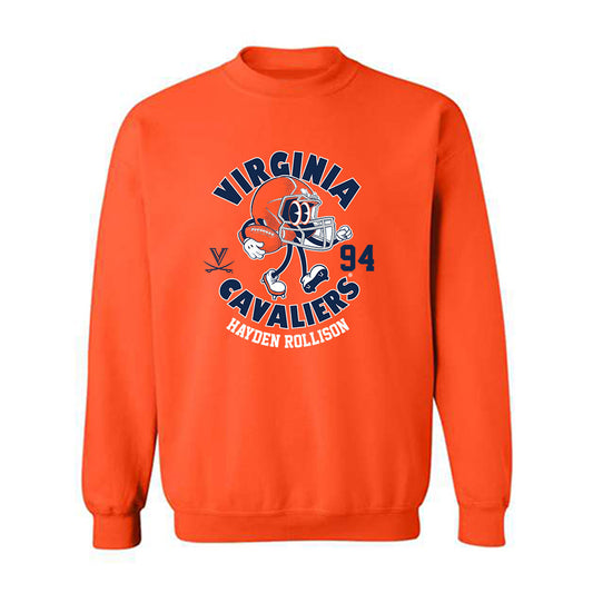Virginia - NCAA Football : Hayden Rollison - Fashion Shersey Sweatshirt