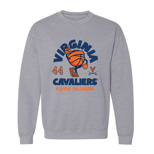 Virginia - NCAA Women's Basketball : McKenna Dale - Crewneck Sweatshirt Fashion Shersey
