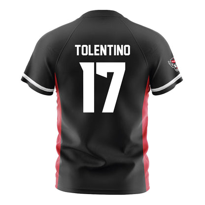 NC State - NCAA Men's Soccer : Caden Tolentino - Black Jersey