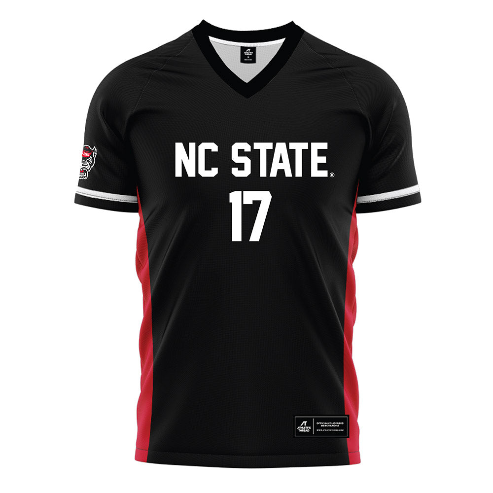 NC State - NCAA Men's Soccer : Caden Tolentino - Black Jersey