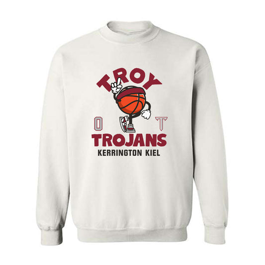 Troy - NCAA Men's Basketball : Kerrington Kiel - Crewneck Sweatshirt Fashion Shersey