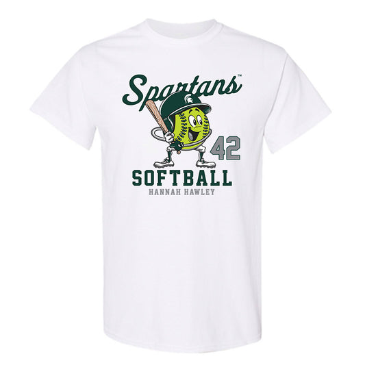 Michigan State - NCAA Softball : Hannah Hawley - T-Shirt Fashion Shersey