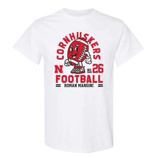 Nebraska - NCAA Football : Roman Mangini Fashion Shersey Short Sleeve T-Shirt