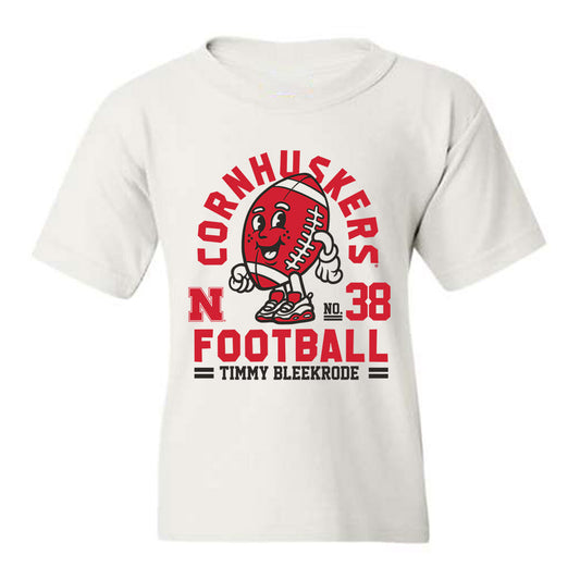Nebraska - NCAA Football : Timmy Bleekrode Fashion Shersey Youth T-Shirt