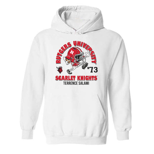 Rutgers - NCAA Football : Terrence Salami - Fashion Shersey Hooded Sweatshirt