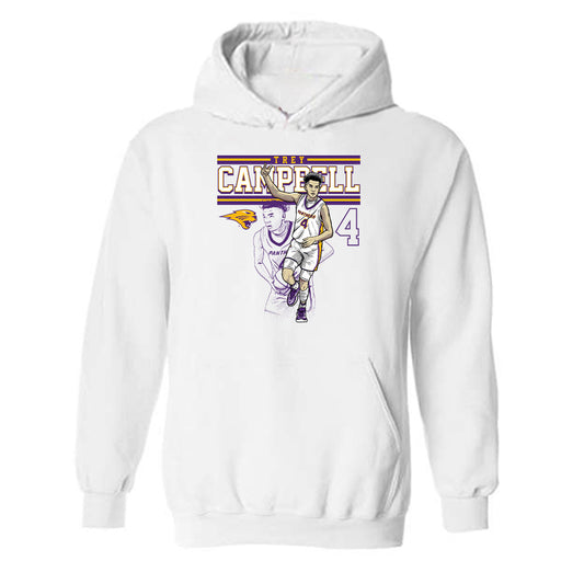 Northern Iowa - NCAA Men's Basketball : Trey Campbell Hooded Sweatshirt