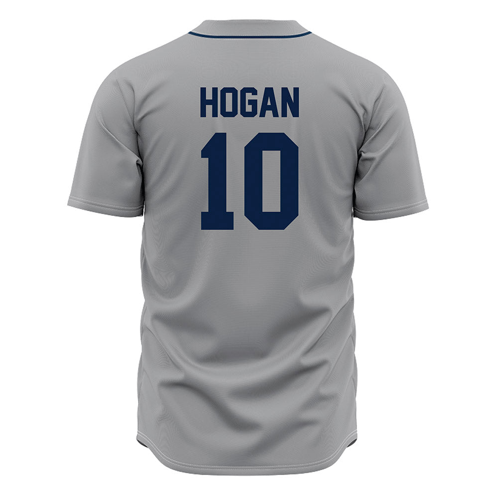 Oral Roberts - NCAA Baseball : Matthew Hogan - Baseball Jersey Gray