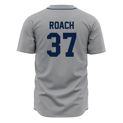 Oral Roberts - NCAA Baseball : Andrew Roach - Baseball Jersey Gray