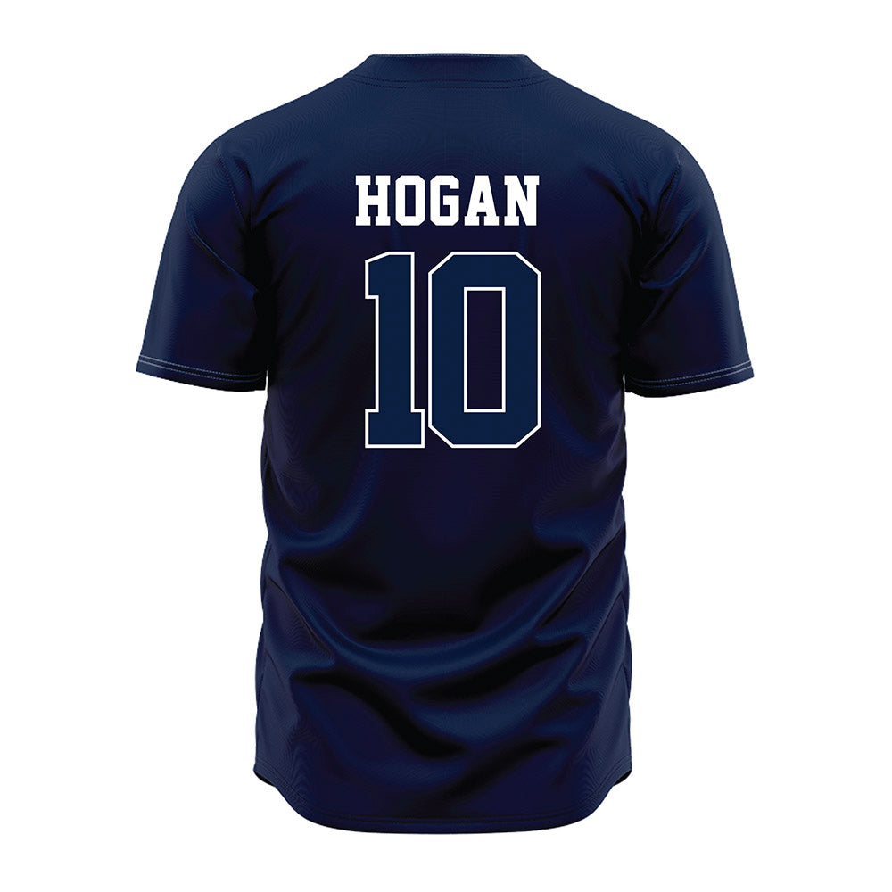 Oral Roberts - NCAA Baseball : Matthew Hogan - Baseball Jersey Navy