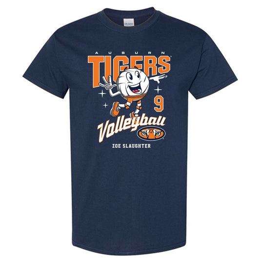 Auburn - NCAA Women's Volleyball : Zoe Slaughter Fashion Shersey Short Sleeve T-Shirt