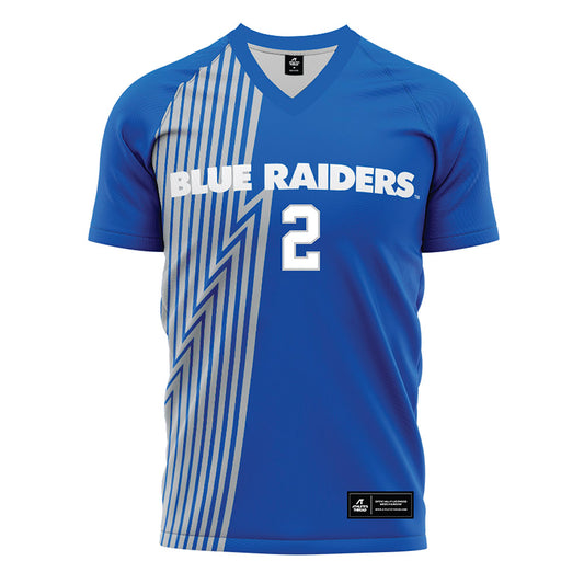 MTSU - NCAA Women's Soccer : Hannah Murphy - Blue Jersey
