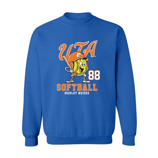Texas Arlington - NCAA Softball : Marley Neises - Crewneck Sweatshirt Fashion Shersey