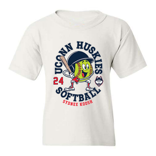 UConn - NCAA Softball : Sydnee Koosh - Youth T-Shirt Fashion Shersey