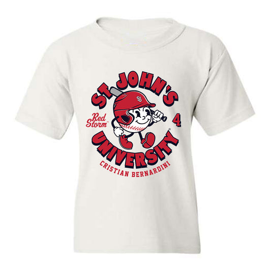 St. Johns - NCAA Baseball : Cristian Bernardini - Youth T-Shirt Fashion Shersey