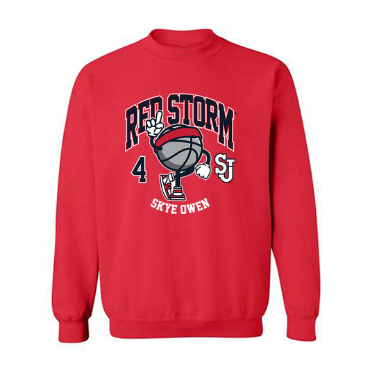 St. Johns - NCAA Women's Basketball : Skye Owen - Crewneck Sweatshirt Fashion Shersey
