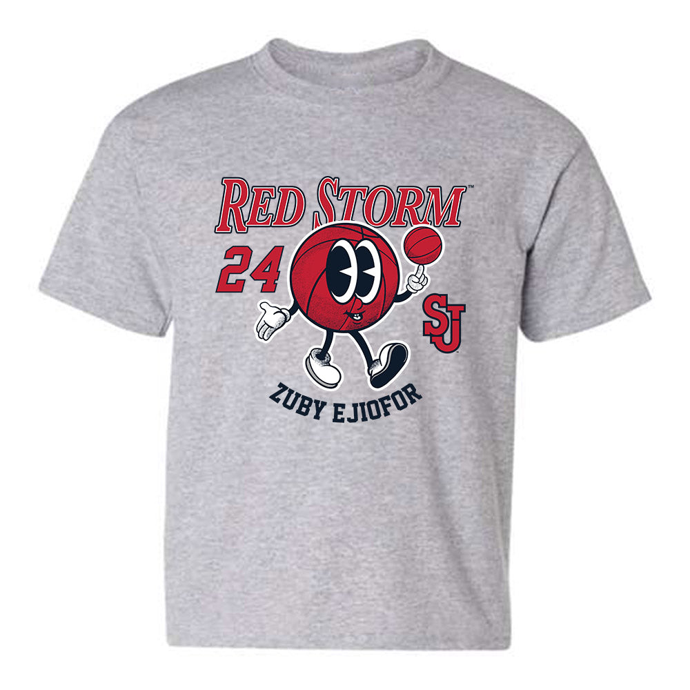St. Johns - NCAA Men's Basketball : Zuby Ejiofor - Youth T-Shirt Fashion Shersey