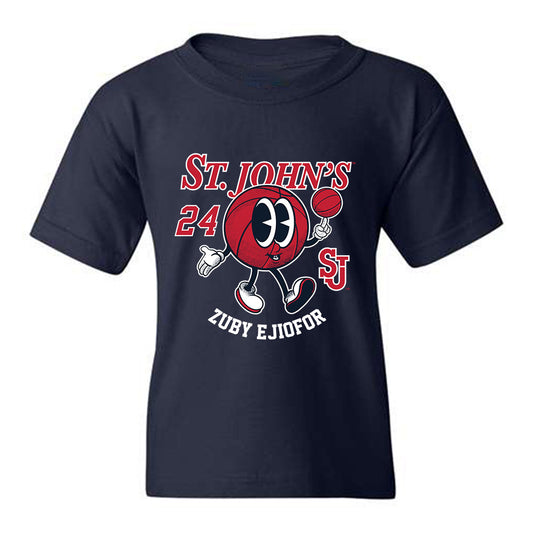 St. Johns - NCAA Men's Basketball : Zuby Ejiofor - Youth T-Shirt Fashion Shersey