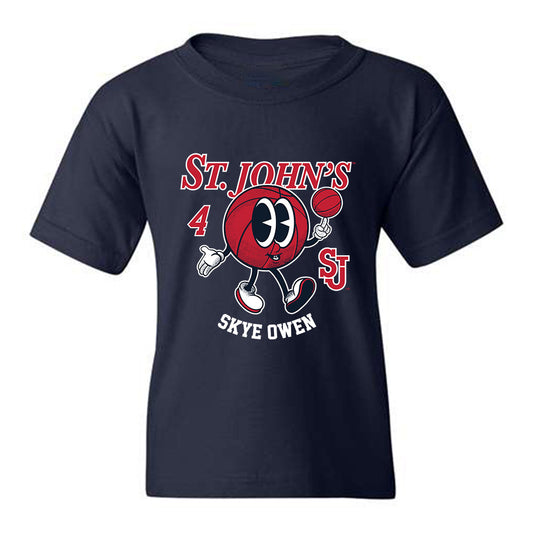 St. Johns - NCAA Women's Basketball : Skye Owen - Youth T-Shirt Fashion Shersey