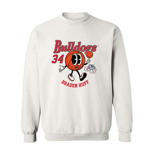 Gonzaga - NCAA Men's Basketball : Braden Huff - Crewneck Sweatshirt Fashion Shersey