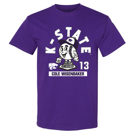 Kansas State - NCAA Baseball : Cole Wisenbaker - T-Shirt Fashion Shersey