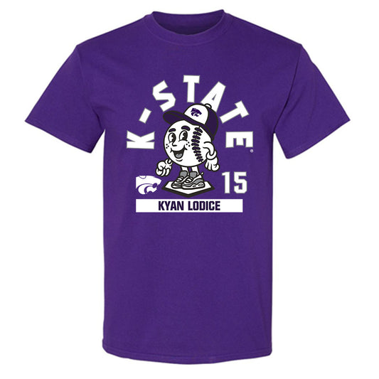 Kansas State - NCAA Baseball : Kyan Lodice - T-Shirt Fashion Shersey