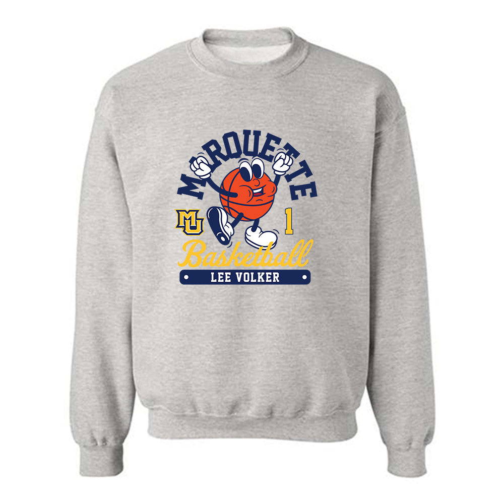 Marquette - NCAA Women's Basketball : Lee Volker - Crewneck Sweatshirt Fashion Shersey