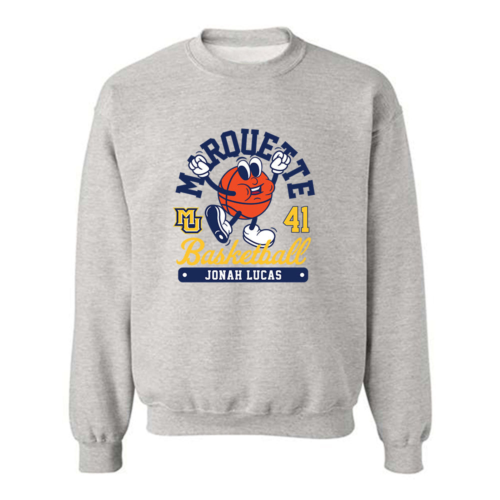 Marquette - NCAA Men's Basketball : Jonah Lucas - Crewneck Sweatshirt Fashion Shersey