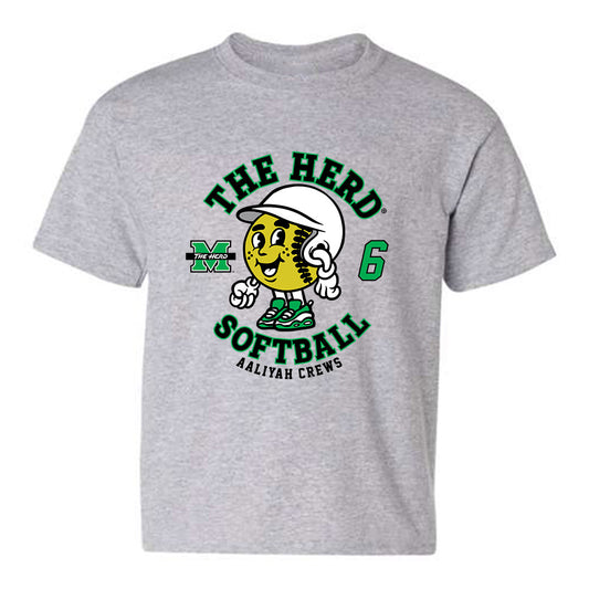 Marshall - NCAA Softball : Aaliyah Crews - Youth T-Shirt Fashion Shersey