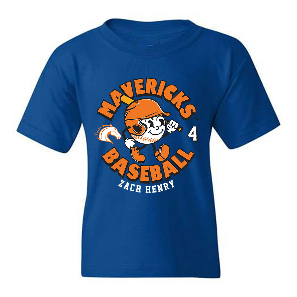 Texas Arlington - NCAA Baseball : Zach Henry - Youth T-Shirt Fashion Shersey