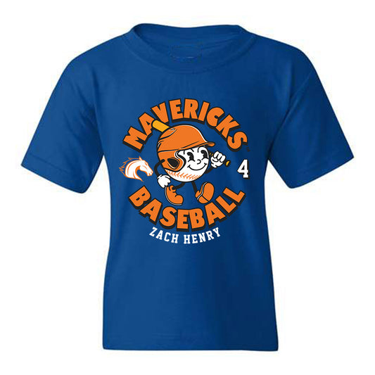 Texas Arlington - NCAA Baseball : Zach Henry - Youth T-Shirt Fashion Shersey