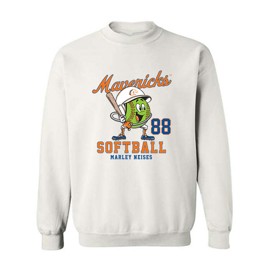 Texas Arlington - NCAA Softball : Marley Neises - Crewneck Sweatshirt Fashion Shersey