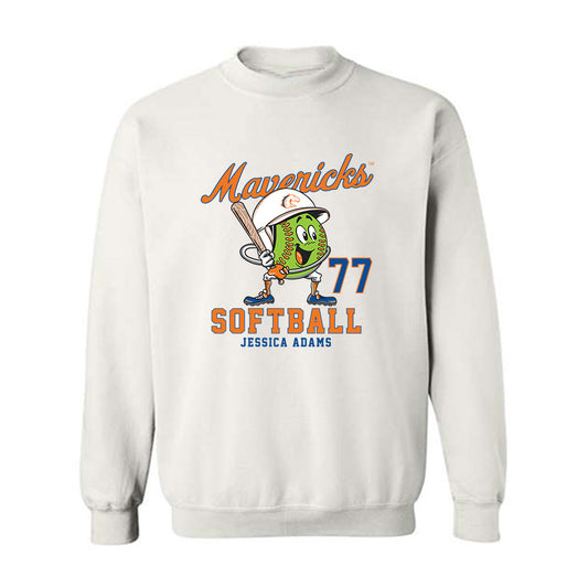 Texas Arlington - NCAA Softball : Jessica Adams - Crewneck Sweatshirt Fashion Shersey