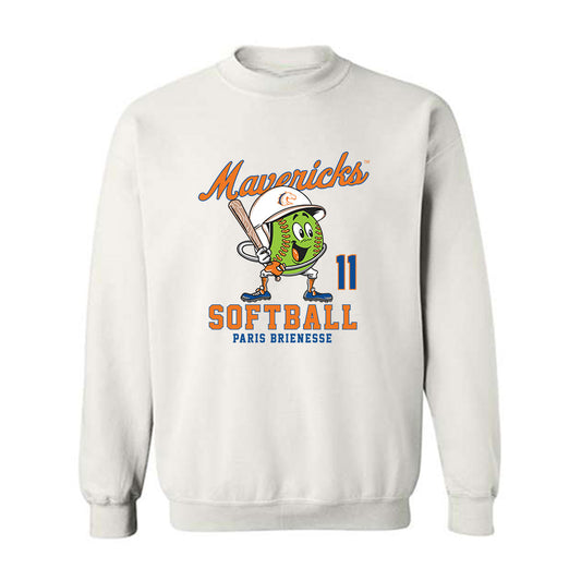 Texas Arlington - NCAA Softball : Paris Brienesse - Crewneck Sweatshirt Fashion Shersey