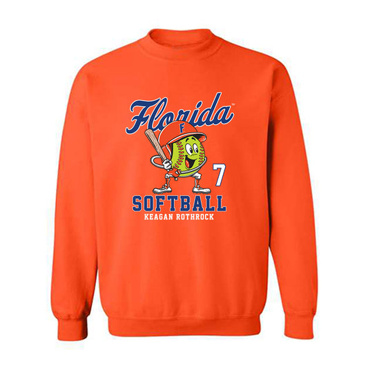Florida - NCAA Softball : Keagan Rothrock - Crewneck Sweatshirt Fashion Shersey