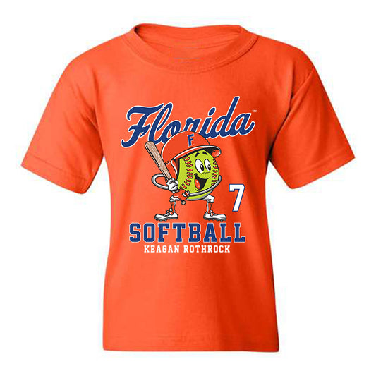 Florida - NCAA Softball : Keagan Rothrock - Youth T-Shirt Fashion Shersey