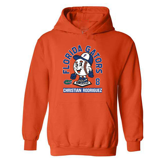 Florida - NCAA Baseball : Christian Rodriguez - Hooded Sweatshirt Fashion Shersey