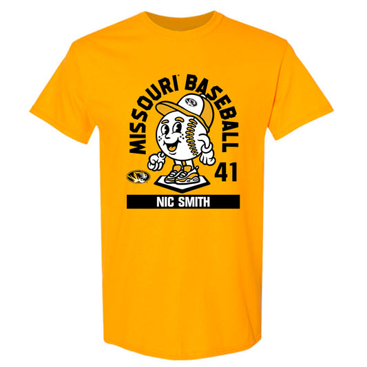 Missouri - NCAA Baseball : Nic Smith - T-Shirt Fashion Shersey