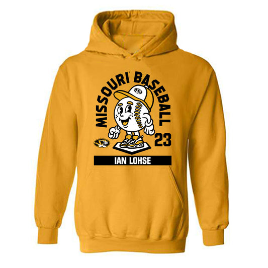 Missouri - NCAA Baseball : Ian Lohse - Hooded Sweatshirt Fashion Shersey