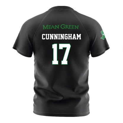 North Texas - NCAA Women's Soccer : Lily Cunningham - Black Stripe Jersey